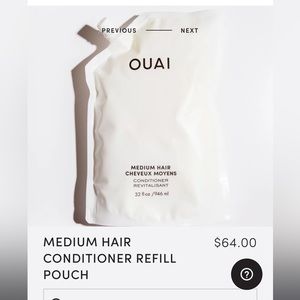 OUAI medium hair conditioner